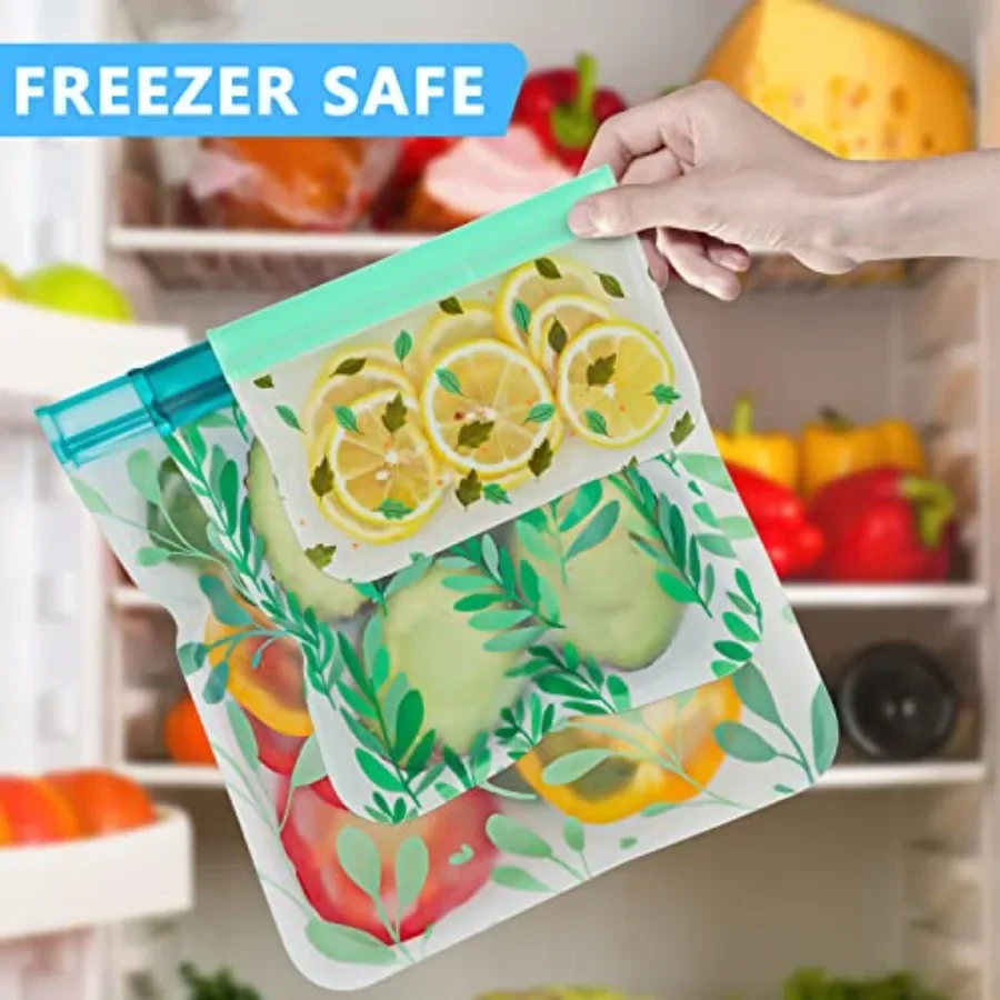Dishwasher safe PEVA food stor – обзор и цена Food Storage Silicone Bags