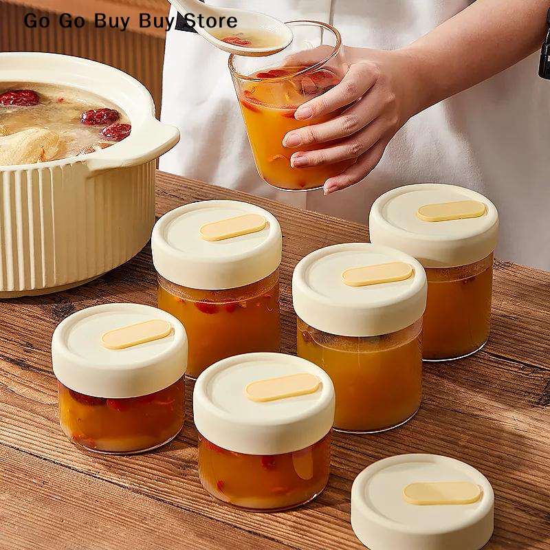 【ST】1Pc 240/400ML Glass Food S – обзор и цена Food Storage Jars