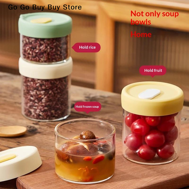 【ST】1Pc 240/400ML Glass Food S – обзор и цена Food Storage Jars