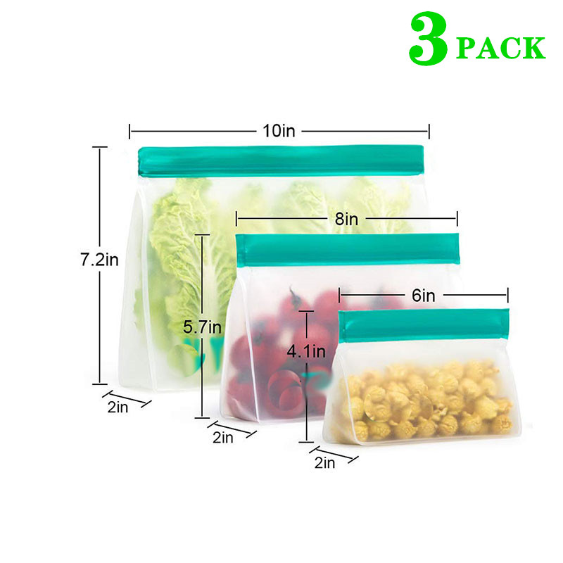 Reusable Food Storage Bag Upgr – обзор и цена Food Storage Silicone Bags