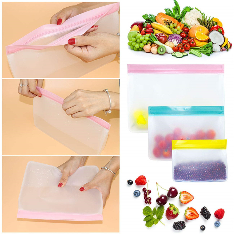 Reusable Food Storage Bag Upgr – обзор и цена Food Storage Silicone Bags