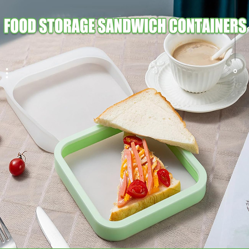 Silicone Sandwich Toast Bento  – обзор и цена Food Storage Silicone Bags