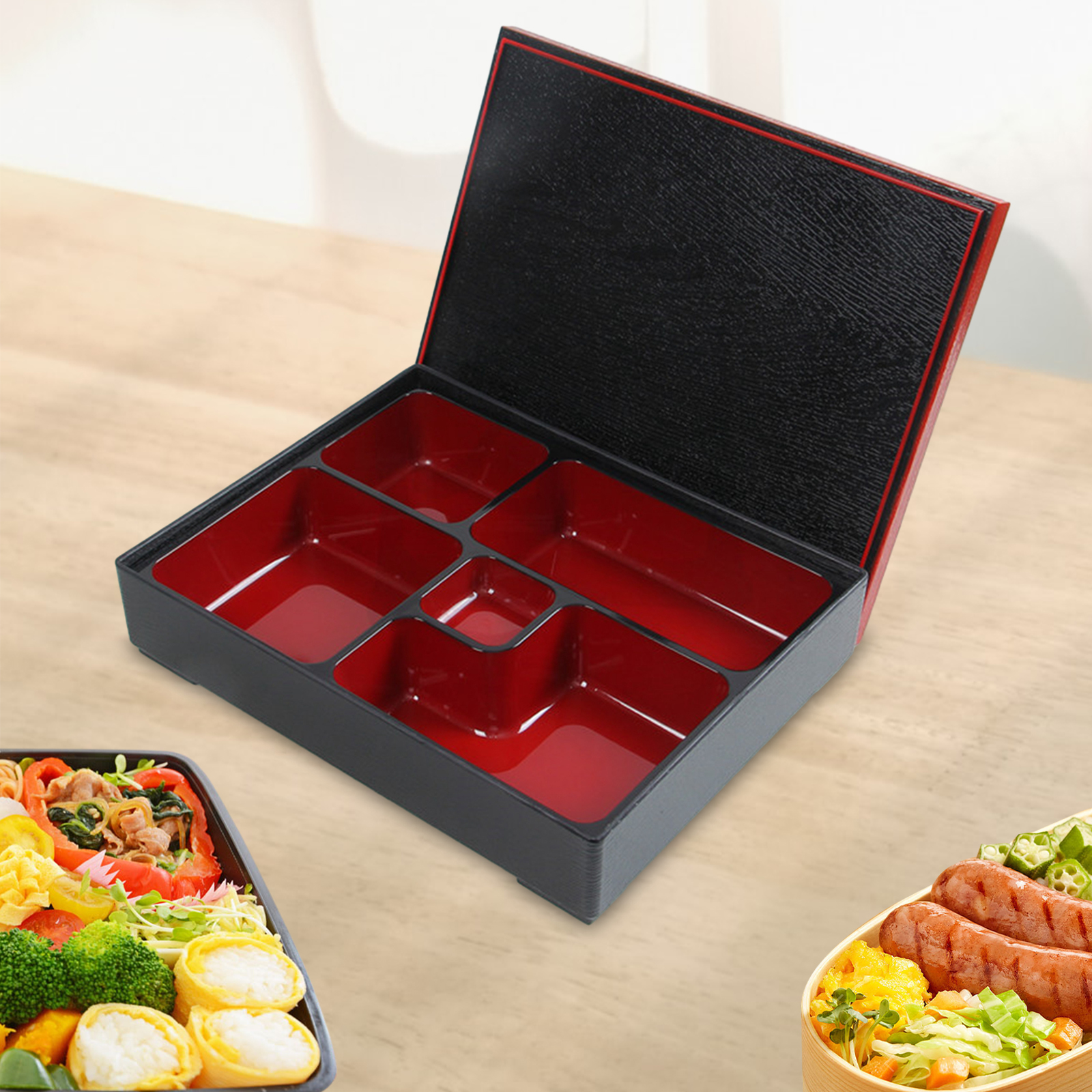 Japanese Lunch Boxes with Lid  – обзор и цена Food Storage Restaurant
