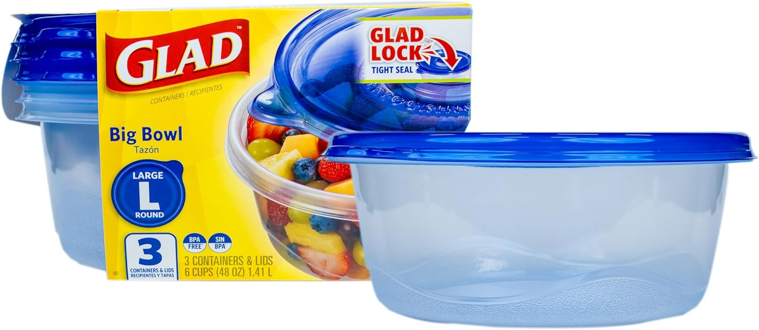 48 oz Round Food Storage Conta – обзор и цена Food Storage Meals