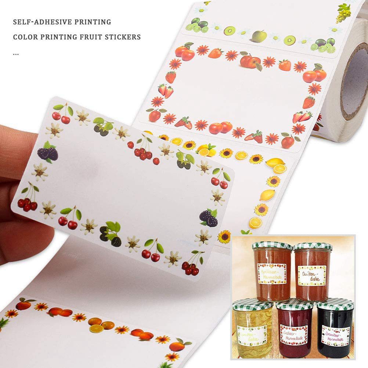 250Pcs Rectangle Canning Label – обзор и цена Food Storage Restaurant