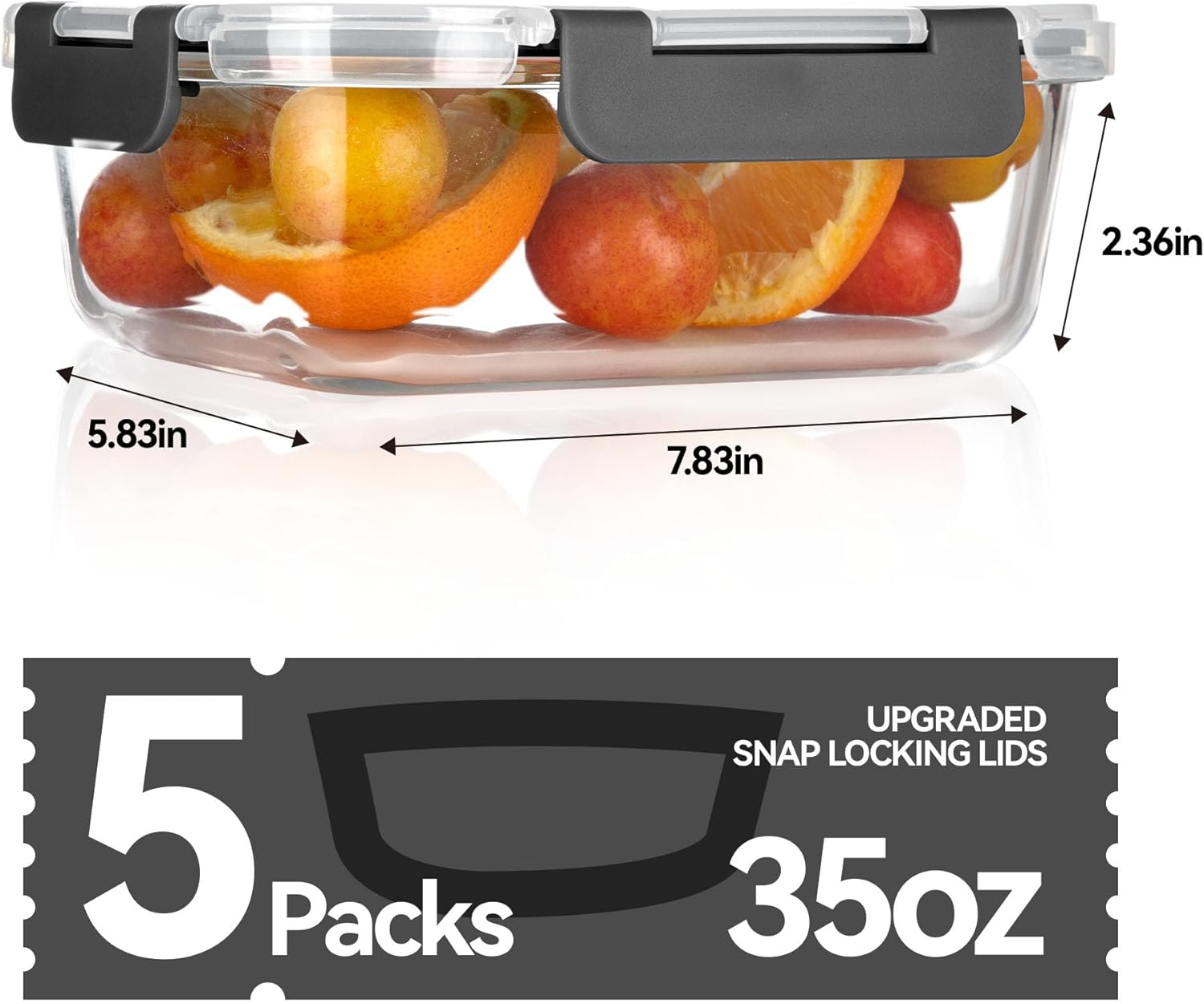 Glass Food Storage Containers, – обзор и цена Food Storage Meals