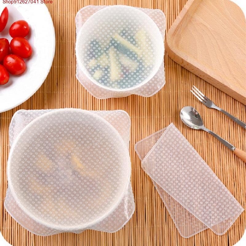 4PCS Silicone Reusable Bowl Co – обзор и цена Food Storage Variety Pack